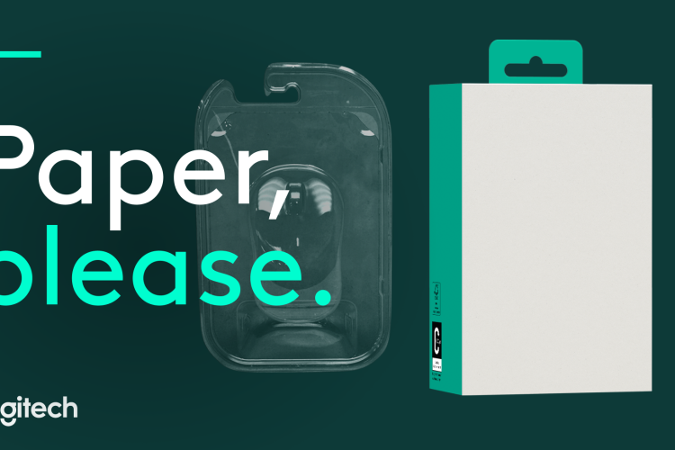 Розумніший дизайн, екологічніше рішення: Logitech тепер лише в паперовій упаковці