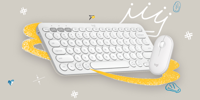 K380s Pebble Keys 2 + Pebble Mouse 2 M350s